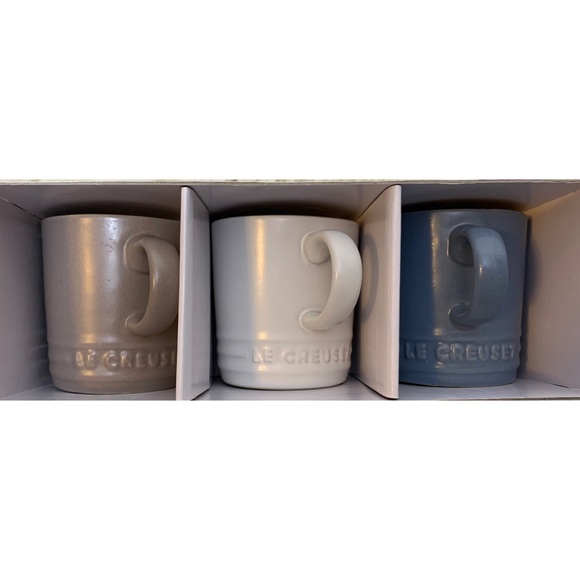 Le Creuset Other - NWT Le Creuset Espresso Mugs Set of 3